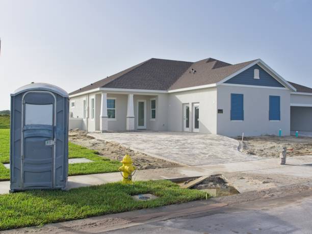 Porta potty delivery and setup